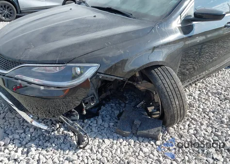 2015 Chrysler 200 Limited z USA, uszkodzony, nr VIN 1C3CCCAB2FN573097